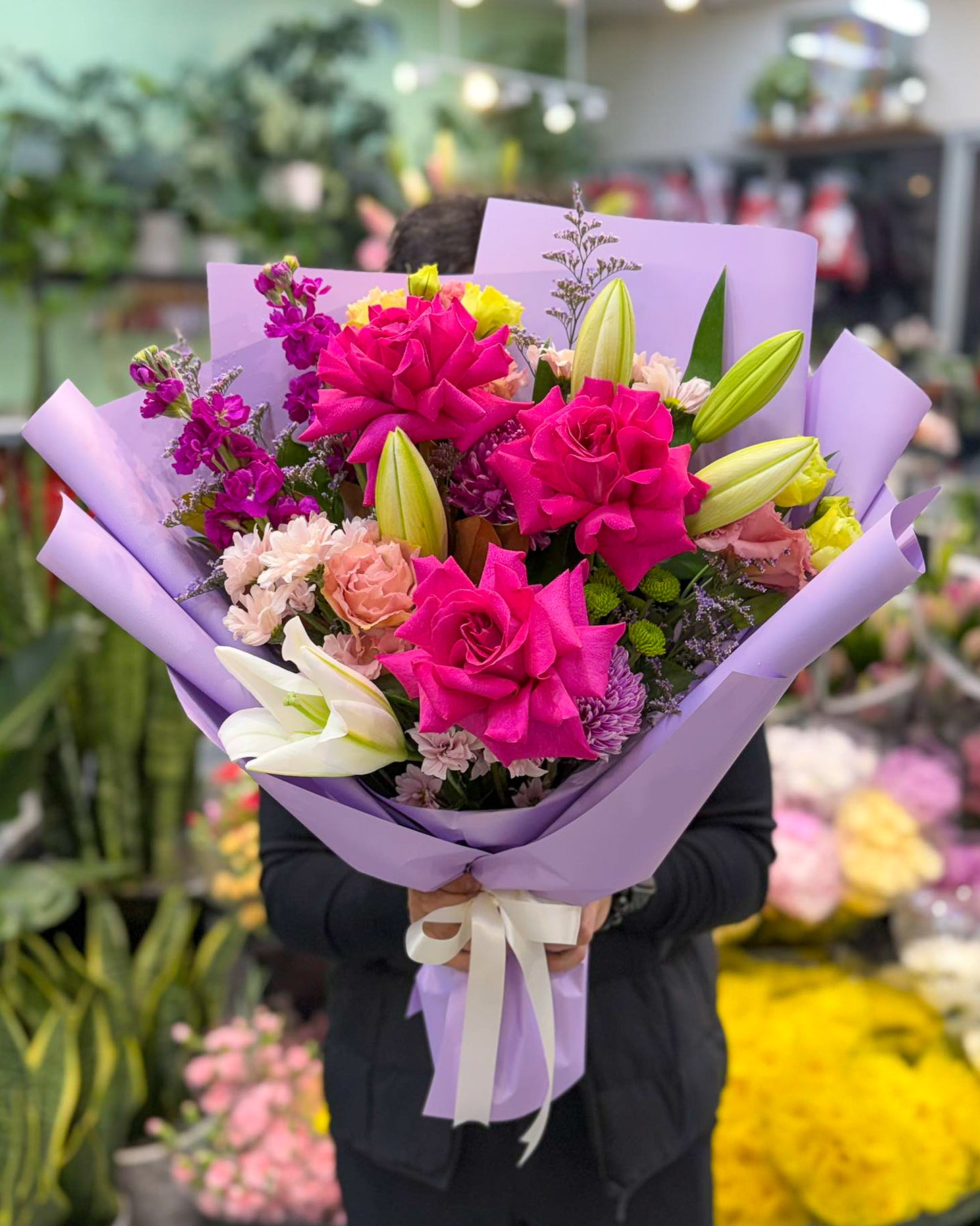 Amethyst Glow Bouquet