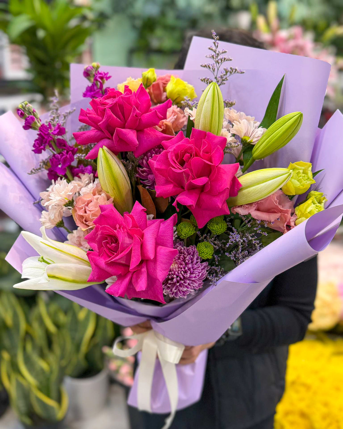 Amethyst Glow Bouquet