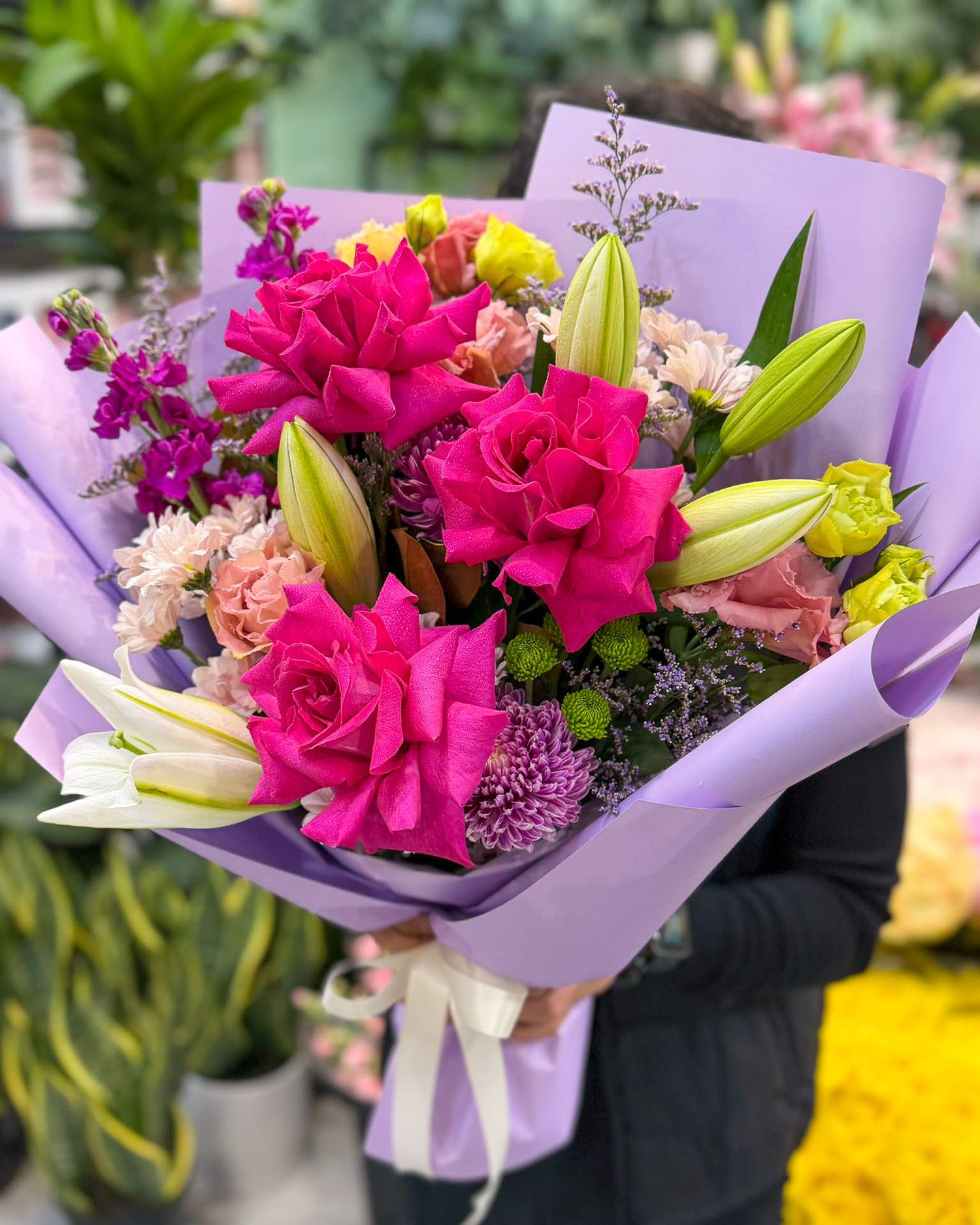Amethyst Glow Bouquet