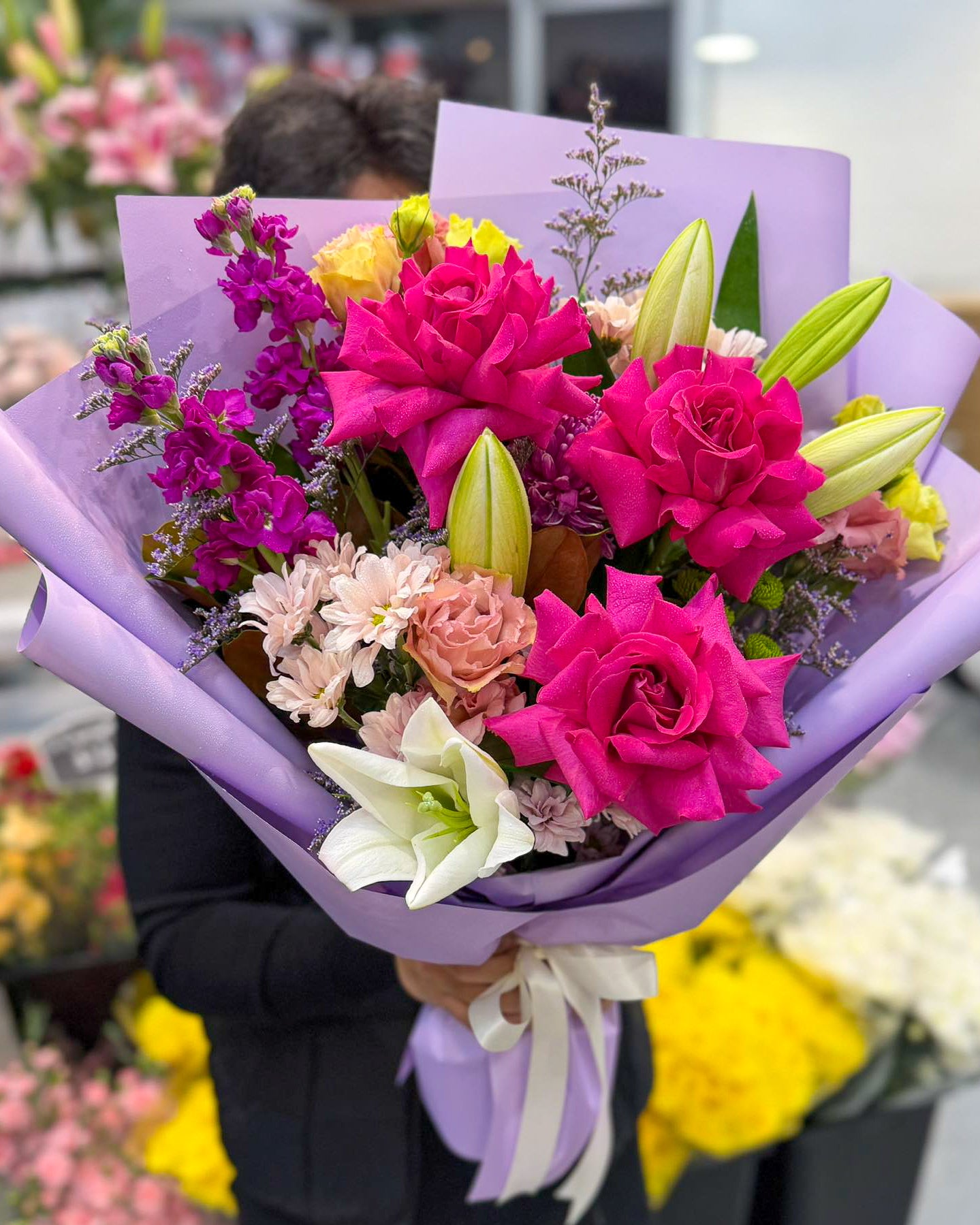 Amethyst Glow Bouquet