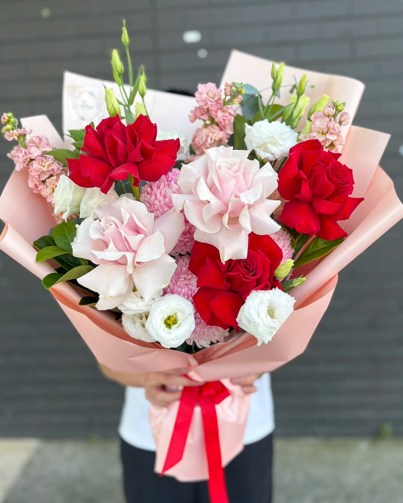 Crimson Romance Bouquet